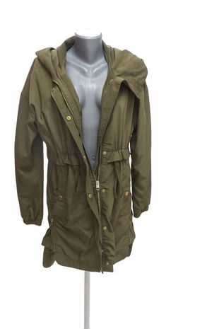 Dámská bunda Lindex, barva khaki, velikost XS