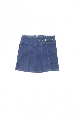 Dívčí sukně Genesis, barva denim, velikost 11-12 r