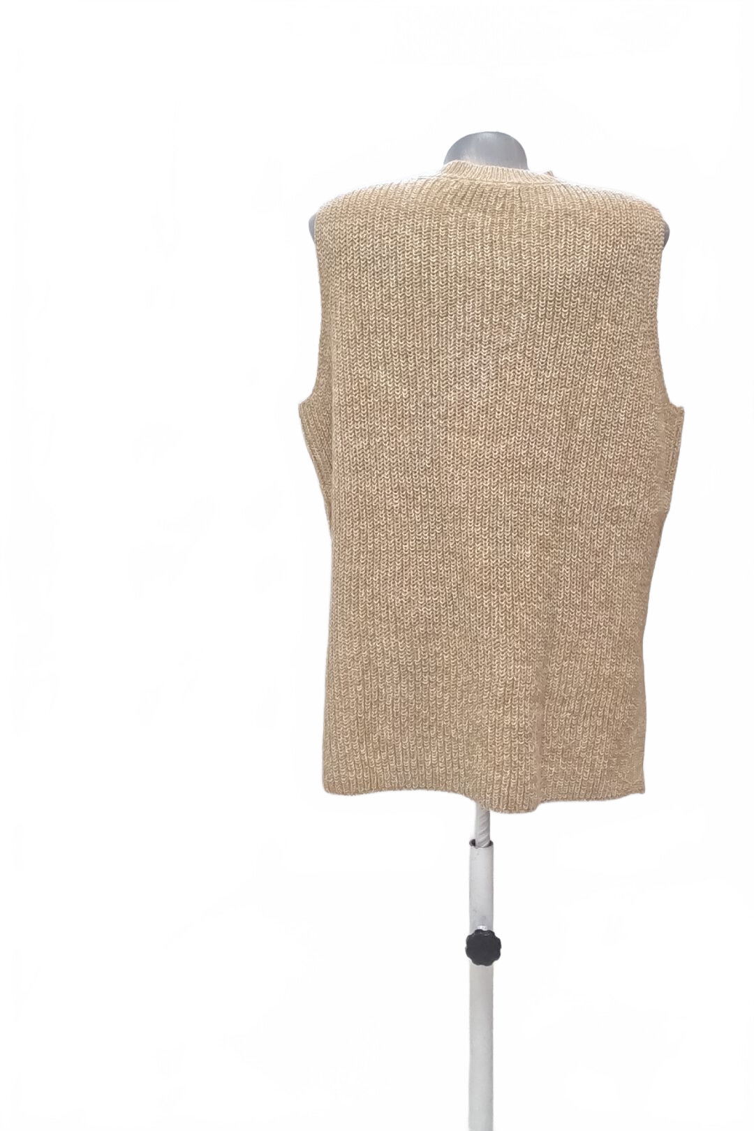 Dámská vesta Vero Moda, barva béžová, velikost M