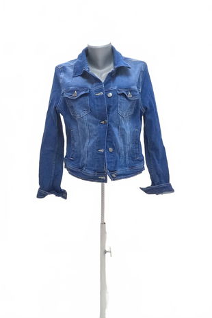 Dámská bunda Bpc Bonprix Collection, barva denim, velikost 42
