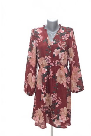 Dámské šaty Vero Moda, barva květovaná, velikost M