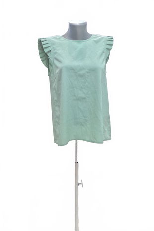 Dámská halenka Vero Moda, barva zelená, velikost M
