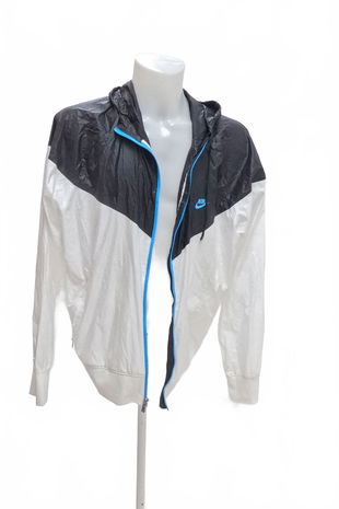 Pánská bunda Nike, barva bílá, velikost XL