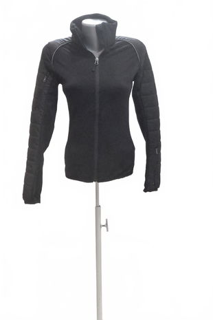 Dámska bunda Decathlon, farba čierna, veľkosť 2XS