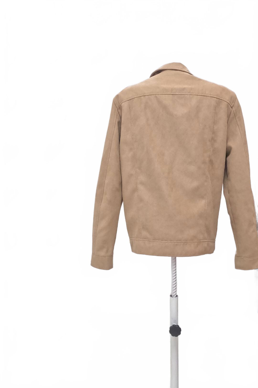 Dámska bunda Bershka, farba béžová, veľkosť S