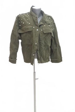 Dámska bunda Shein, farba khaki, veľkosť 34