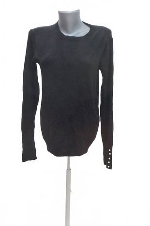 Dámsky sveter Zara, farba čierna, veľkosť L