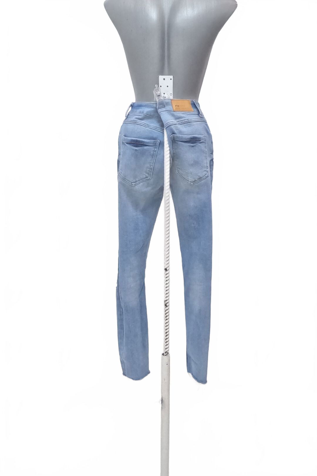 Dámske nohavice Fbsister, farba denim, veľkosť M