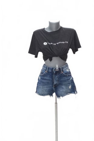 Dámske kraťasy Fbsister, farba denim, veľkosť XS