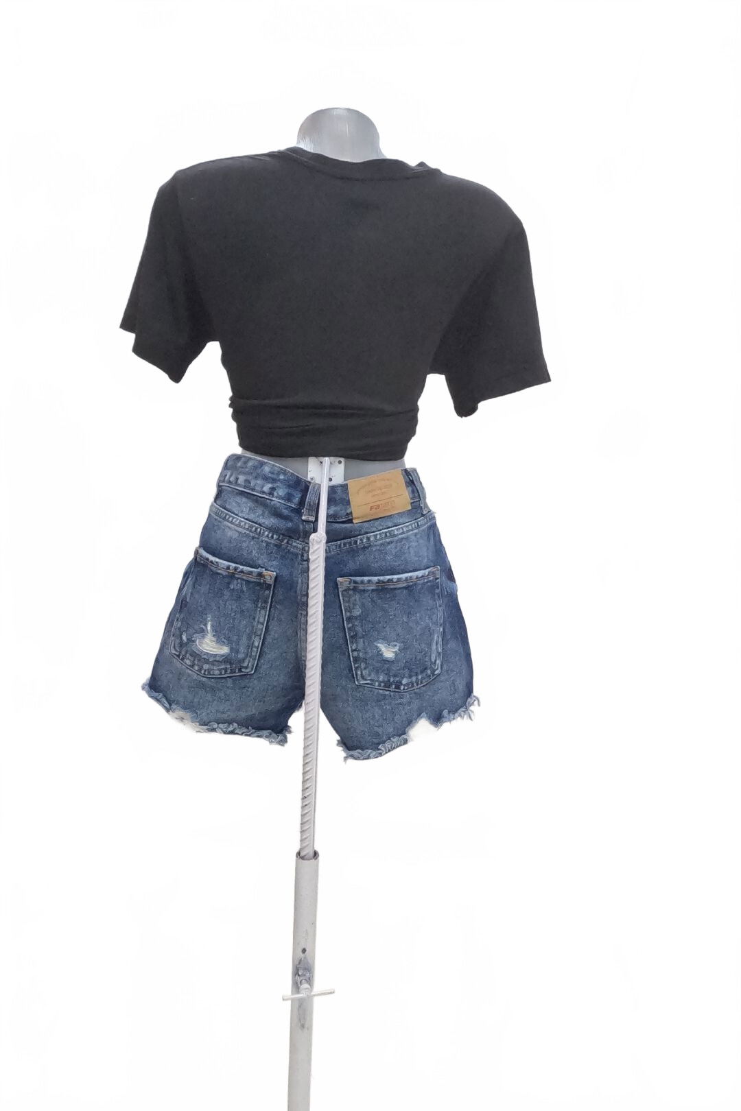 Dámske kraťasy Fbsister, farba denim, veľkosť XS