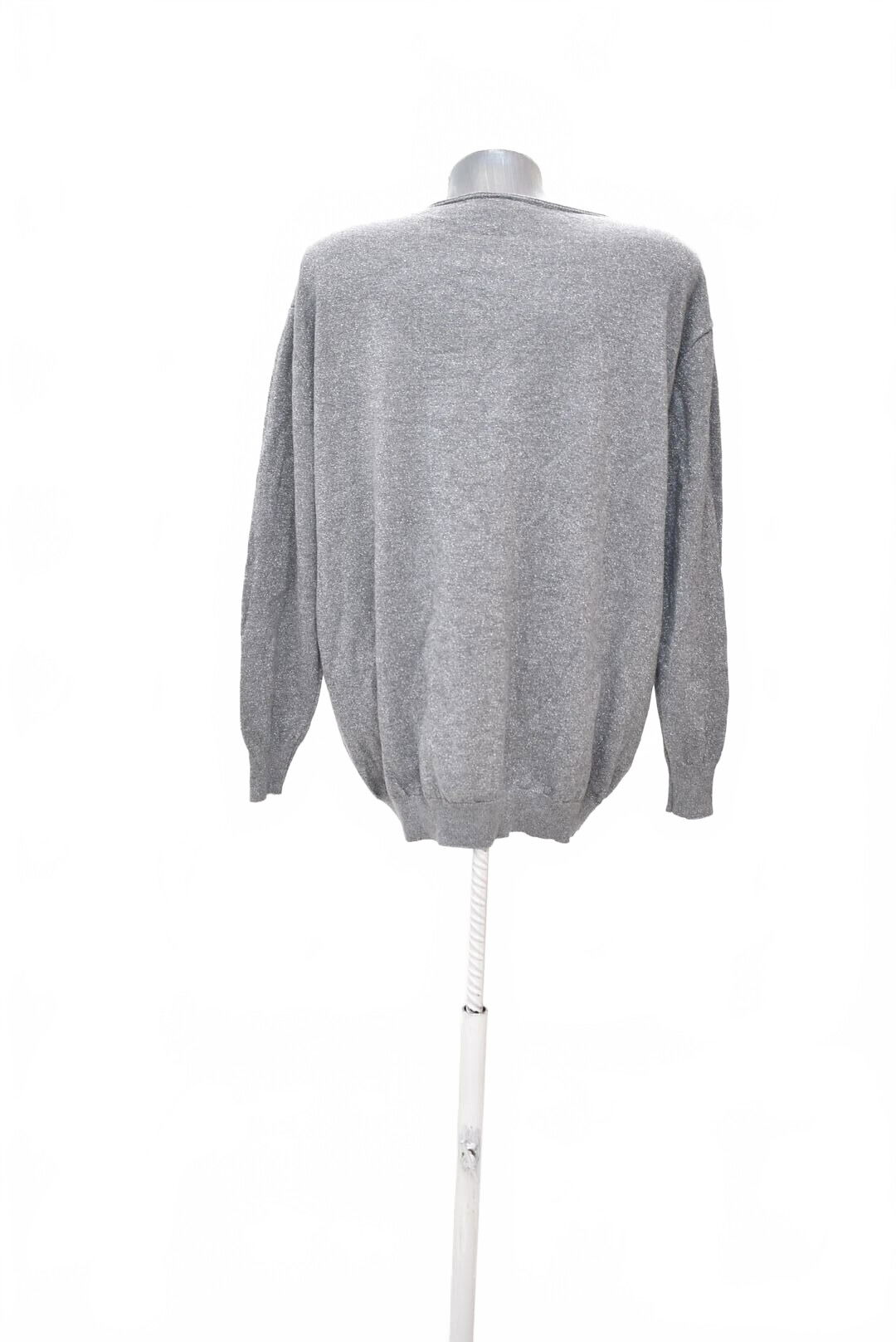 Dámsky sveter Genesis, farba strieborná, veľkosť 2XL