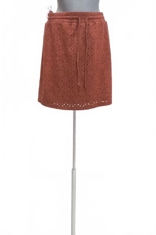 Dámská sukně Vero Moda, barva hnědá, velikost L