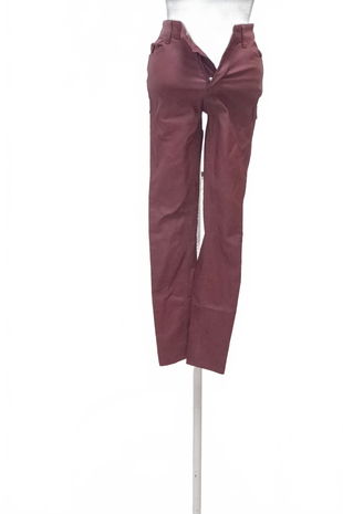 Dámské kalhoty Calzedonia, barva bordó, velikost XS