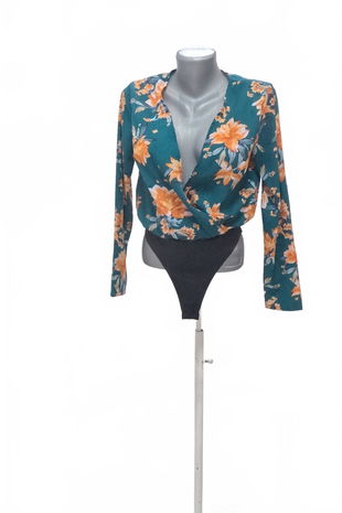 Dámské body Missguided, barva květovaná, velikost 36