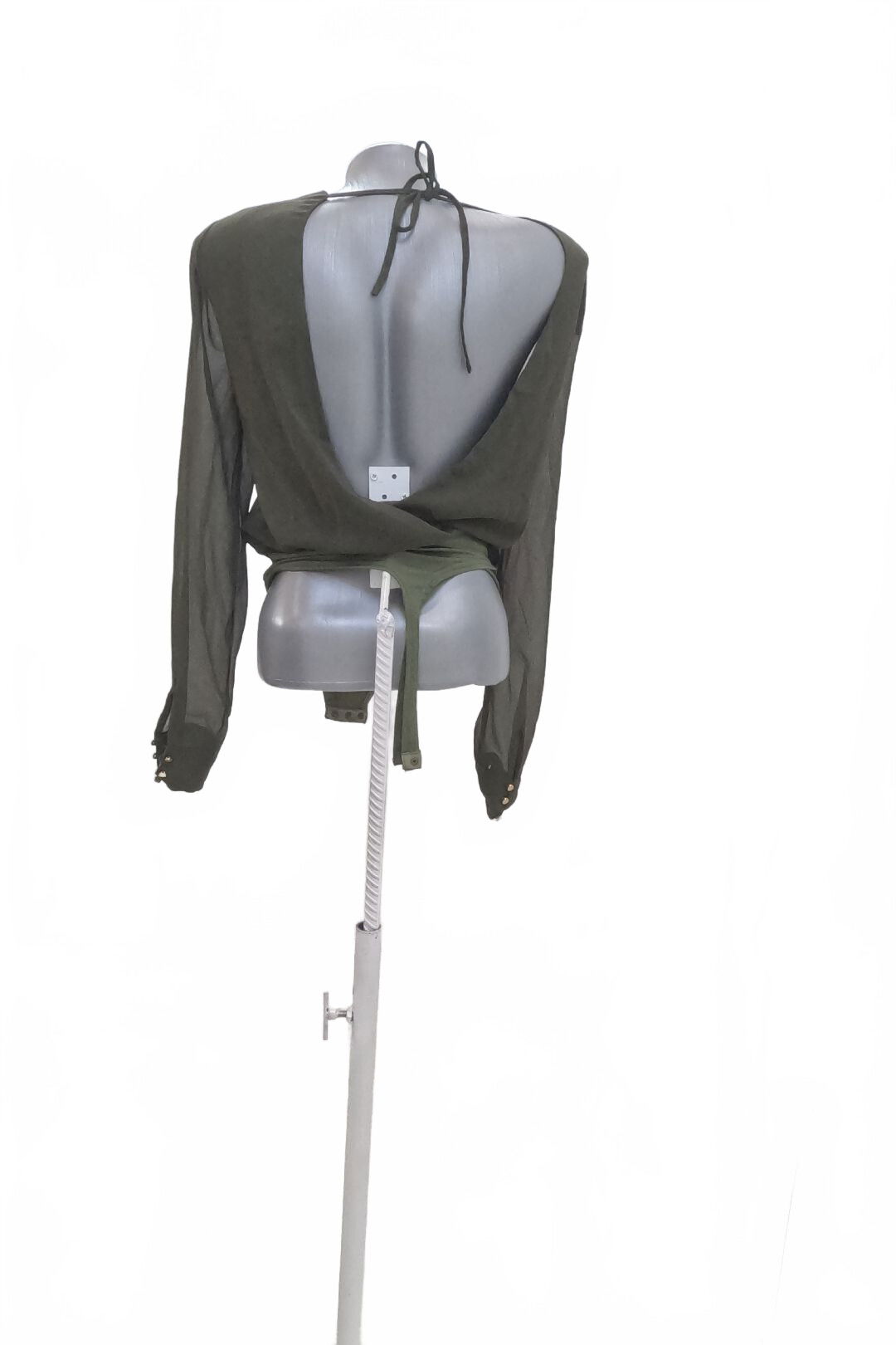 Dámské body Missguided, barva khaki, velikost M