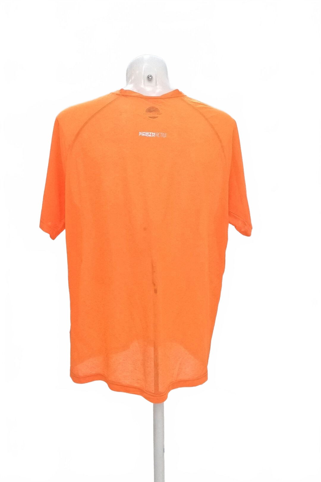 Pánské tričko North Finder bez potisku, barva oranžová, velikost 2XL