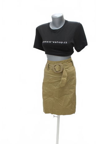 Dámská sukně Vero Moda, barva hnědá, velikost 42
