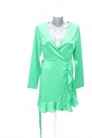 Dámské šaty Missguided, barva zelená, velikost 34