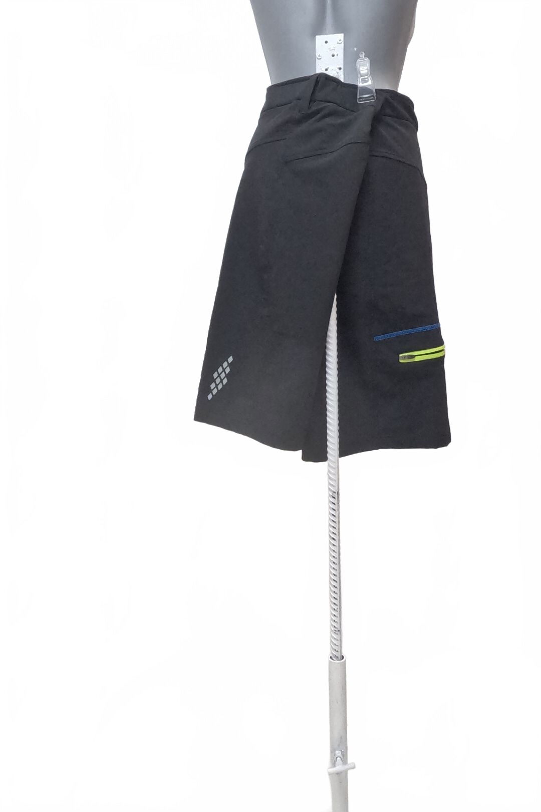 Pánské kraťasy Crane, barva černá, velikost XL