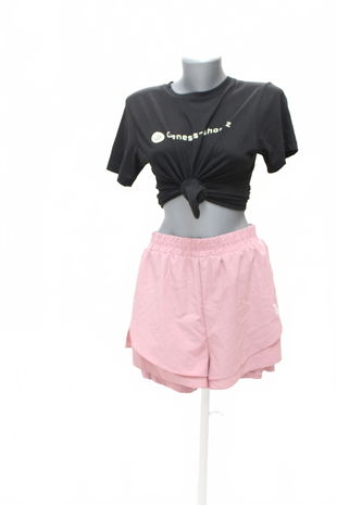 Dámské kraťasy Cardio Bunny, barva růžová, velikost L