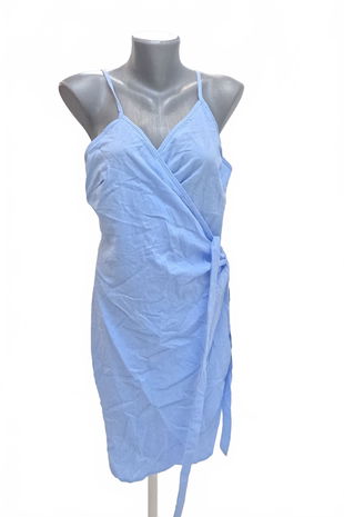 Dámské šaty Zaful, barva modrá, velikost 2XL