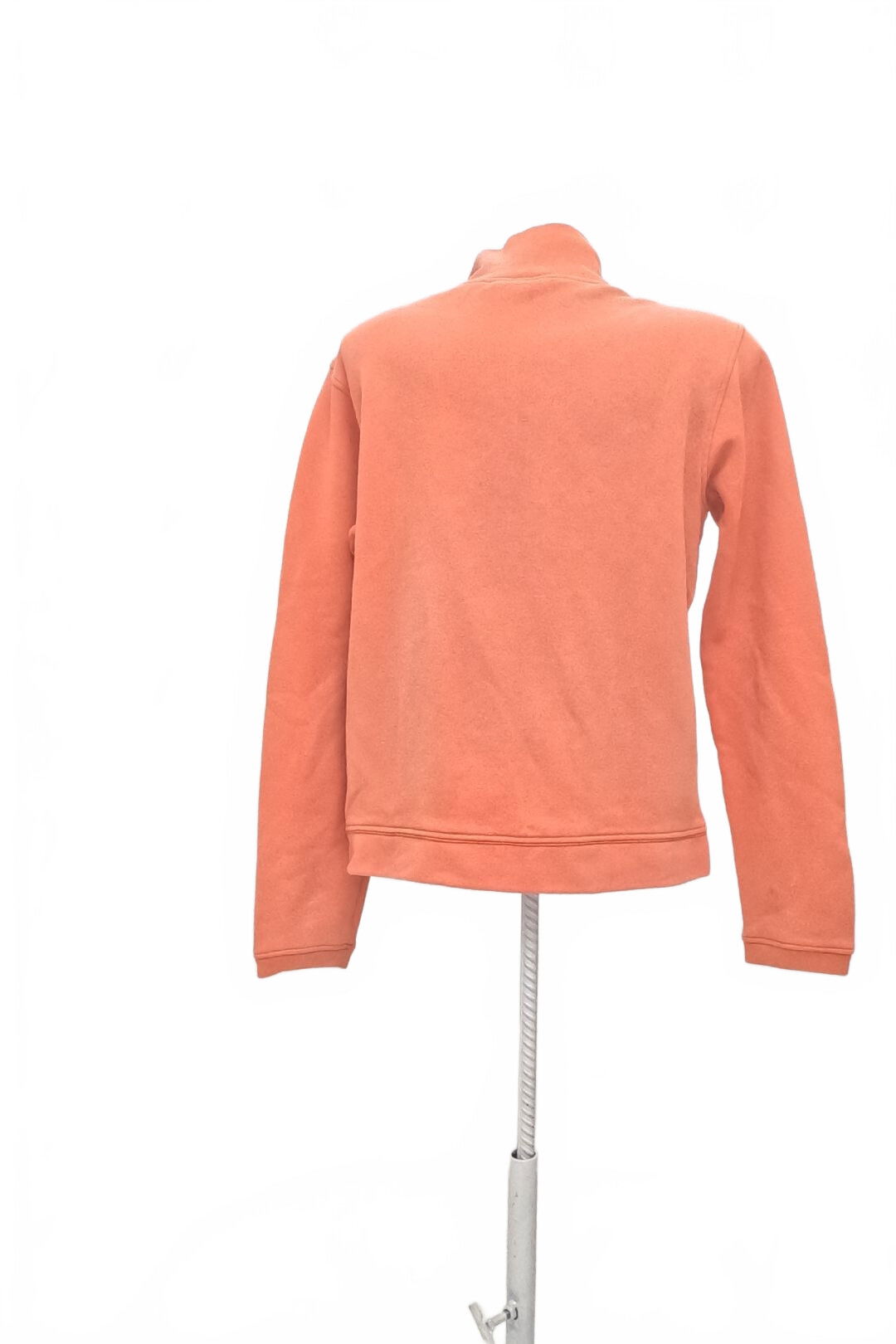 Dámská mikina Adidas bez potisku, barva oranžová, velikost 42