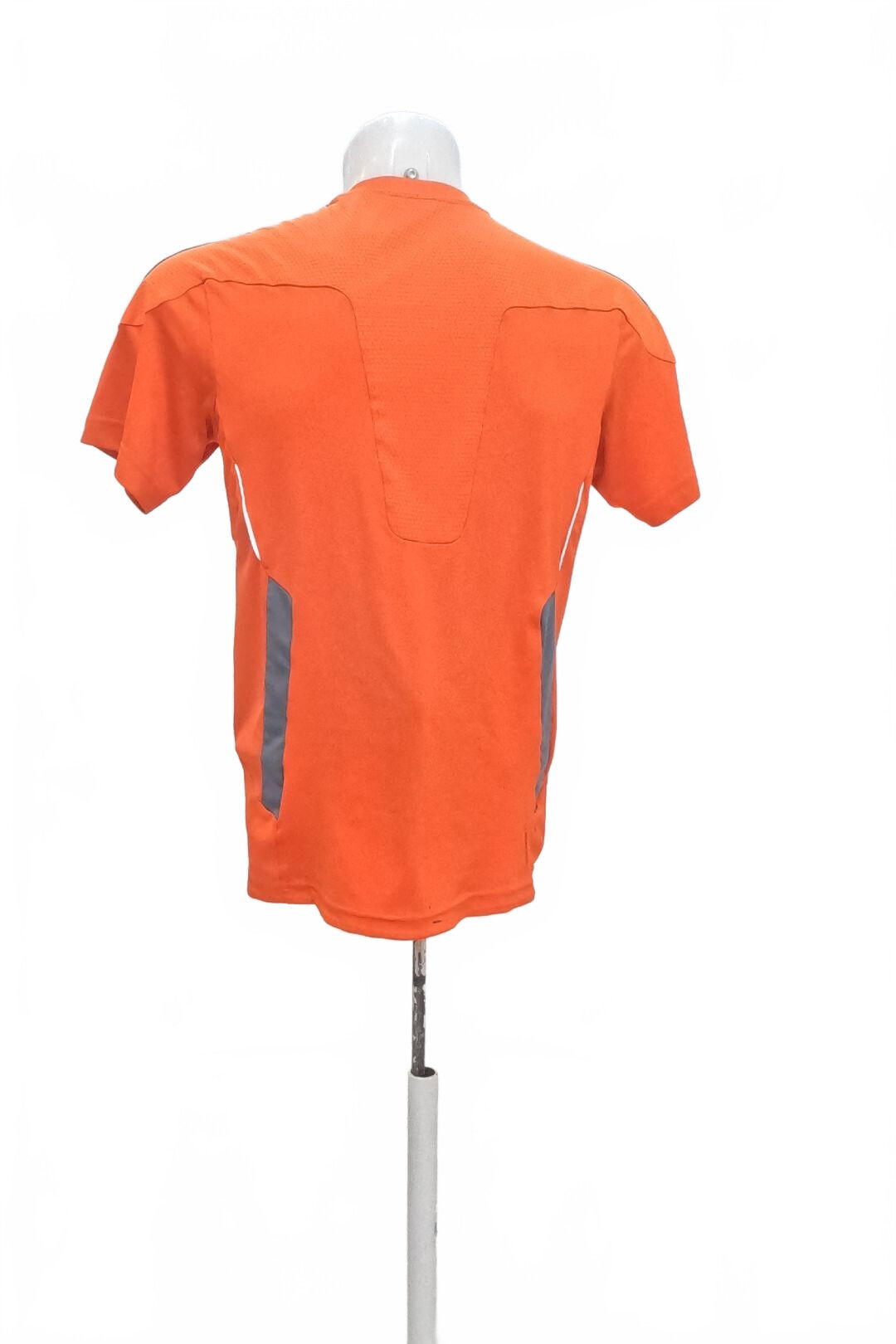 Pánské tričko Adidas bez potisku, barva oranžová, velikost M