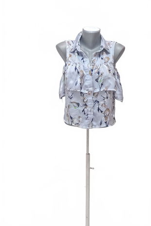 Dámská halenka Vero Moda, barva květovaná, velikost XS