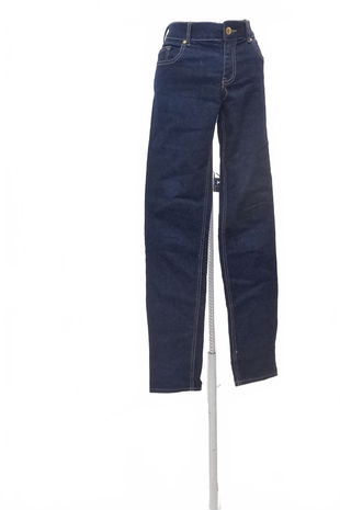 Dámské kalhoty Mango, barva denim, velikost 40