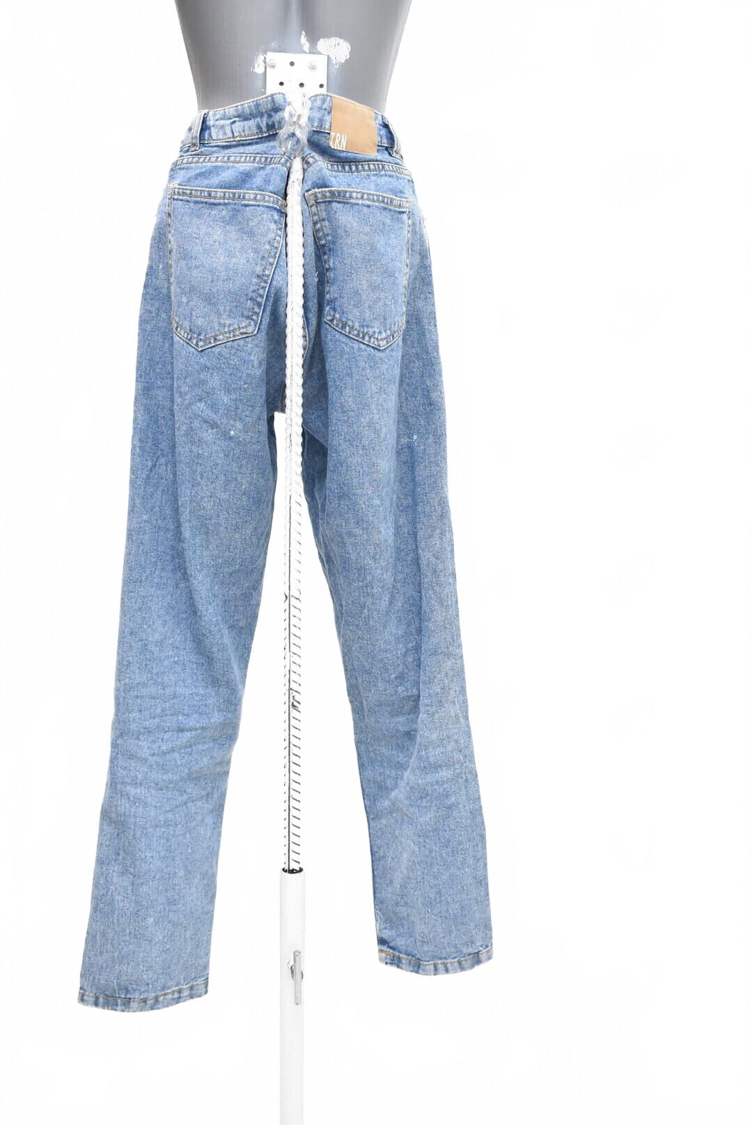 Dámské kalhoty Terranova, barva denim, velikost 40