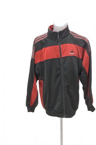 Pánská mikina Adidas s potiskem, barva vícebarevná, velikost XL