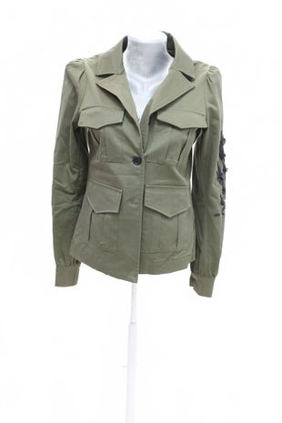 Dámská bunda Genesis, barva khaki, velikost M