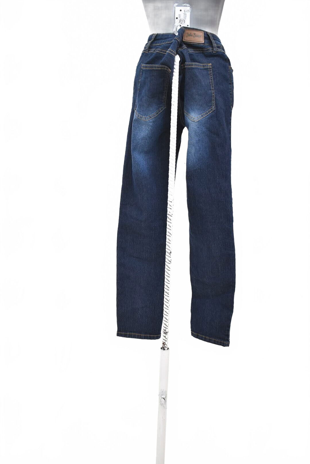 Dámské kalhoty John Baner, barva denim, velikost 40
