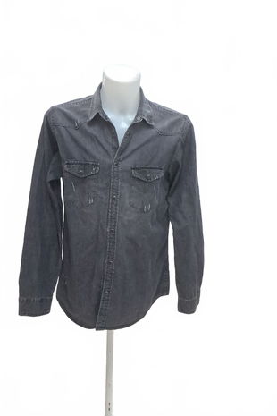 Pánská košile Jack & Jones, barva šedá, velikost L