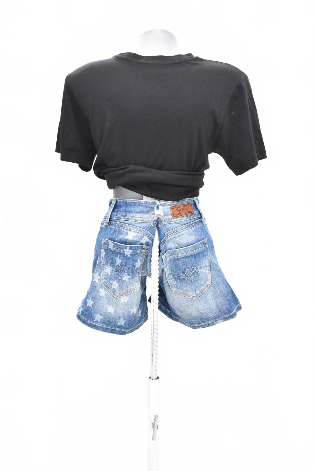 Dámské kraťasy Pepe Jeans, barva denim, velikost M