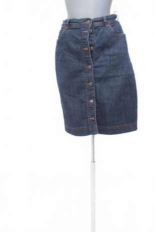Dámská sukně John Baner, barva denim, velikost 38