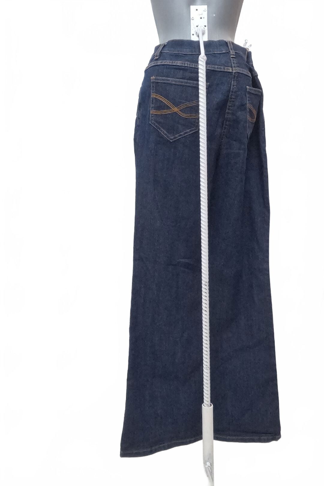 Dámské kalhoty John Baner, barva denim, velikost 40