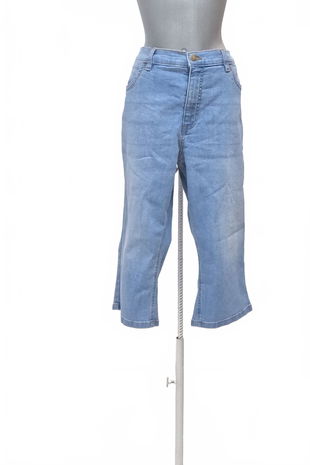 Dámské tříčtvrťáky John Baner, barva denim, velikost 46