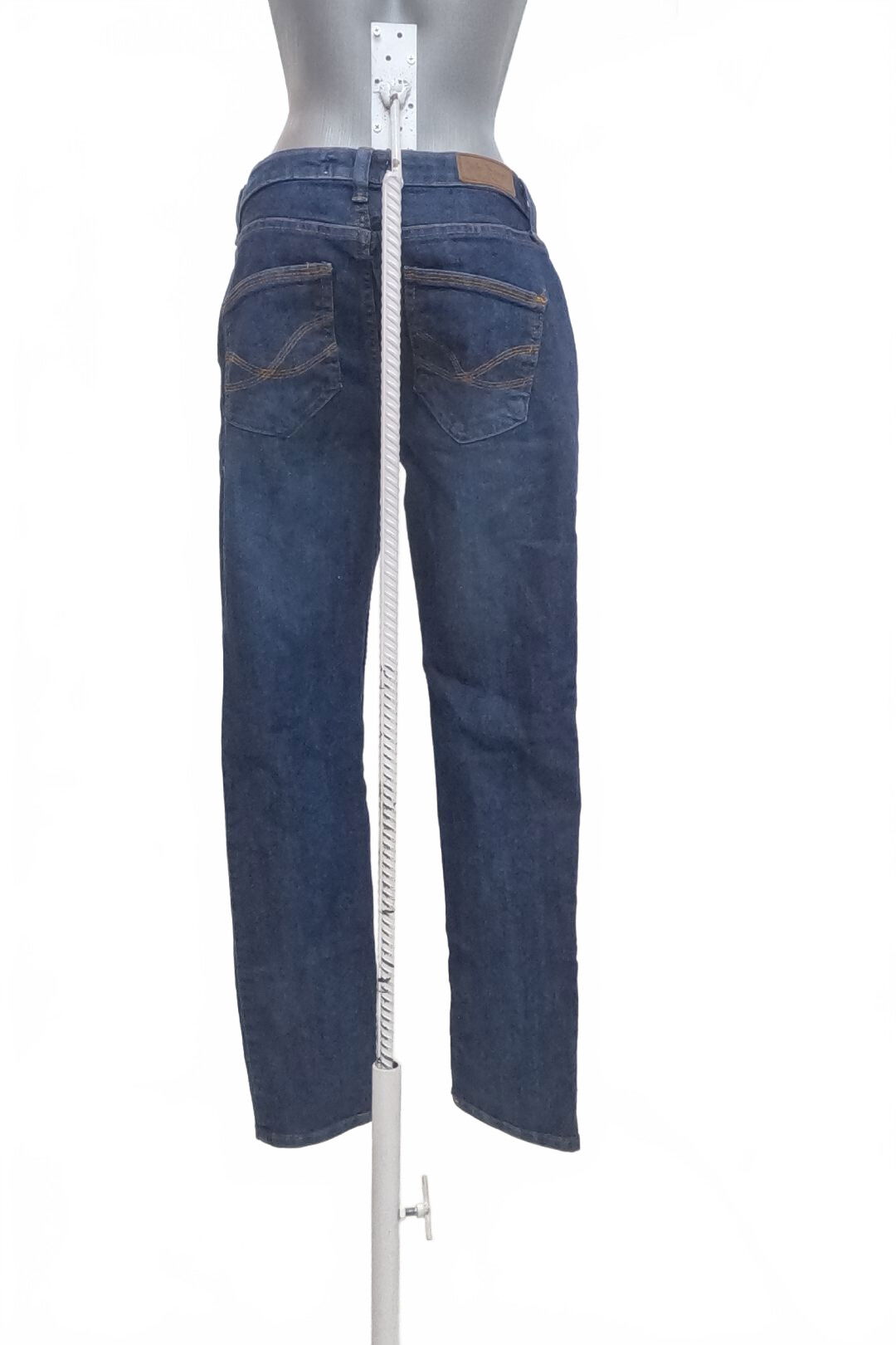 Dámské kalhoty John Baner, barva denim, velikost 38