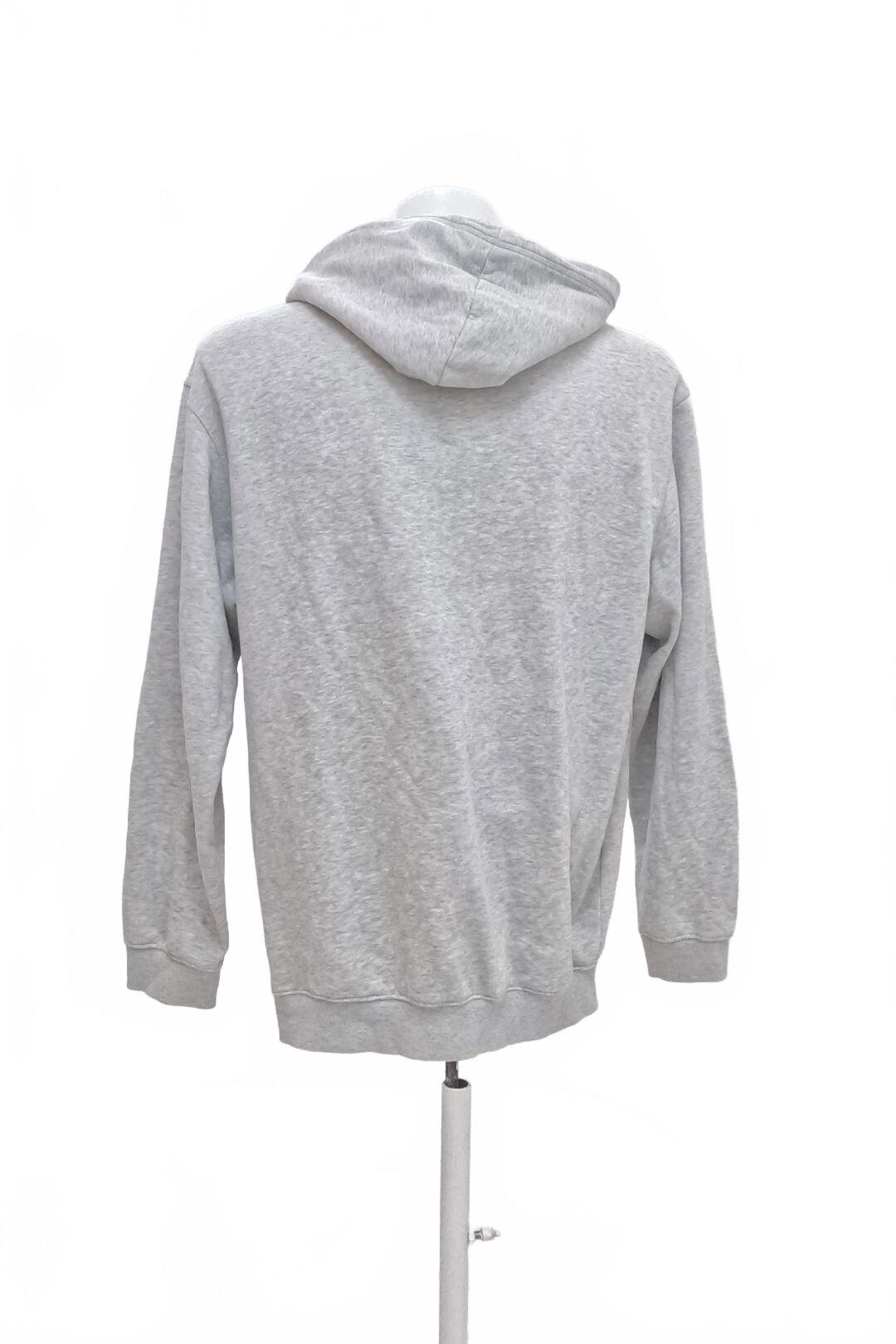 Pánská mikina H&M bez potisku, barva šedá, velikost M