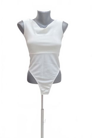 Dámské body Missguided, barva bílá, velikost 36