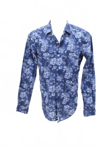 Pánska košeľa Pierre Cardin, farba kvetovaná, veľkosť S