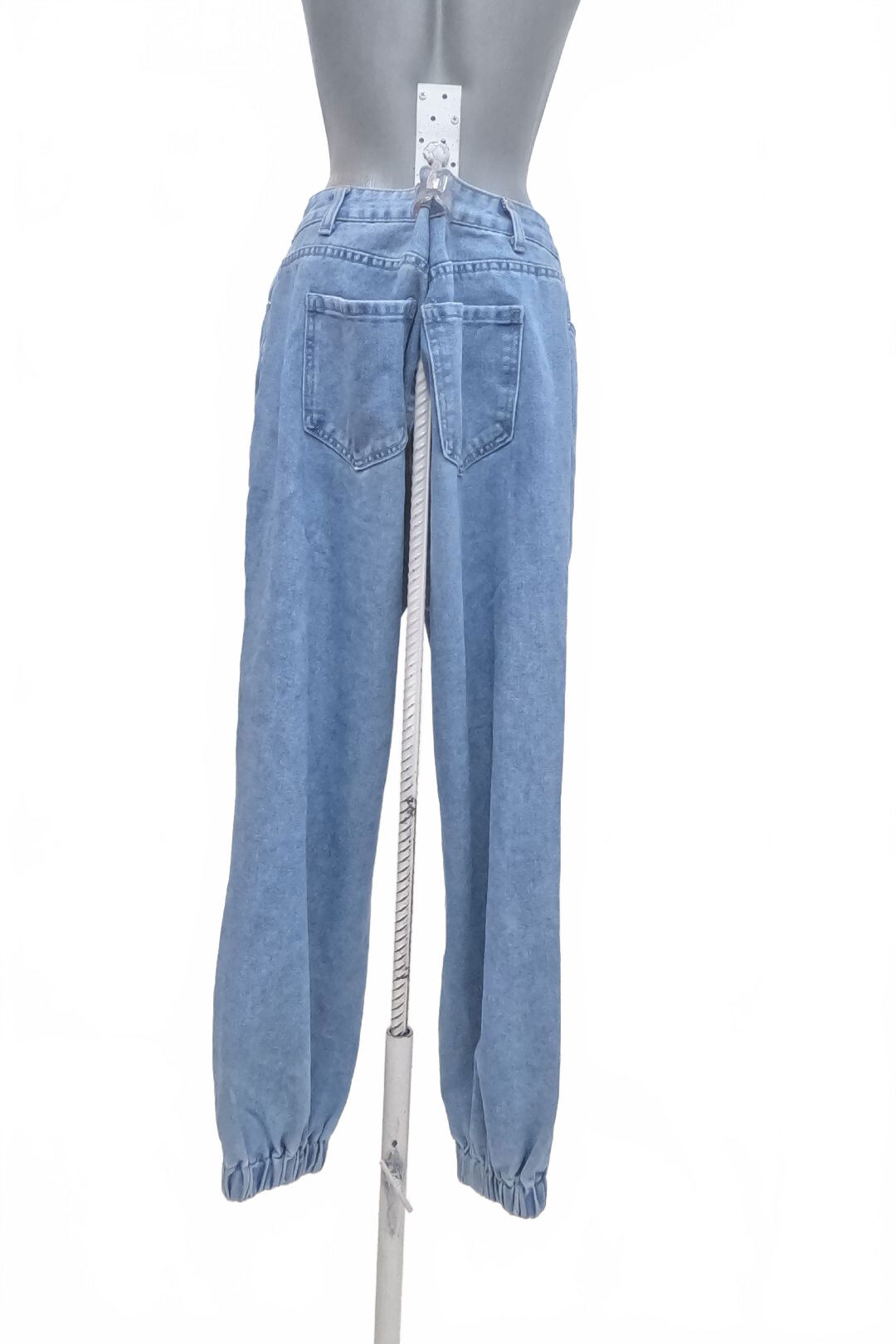 Dámske nohavice Shein, farba denim, veľkosť XL