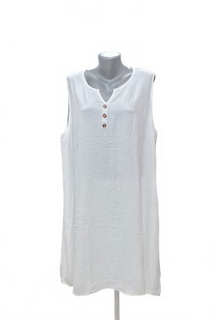 Dámske šaty Genesis, farba biela, veľkosť 5XL
