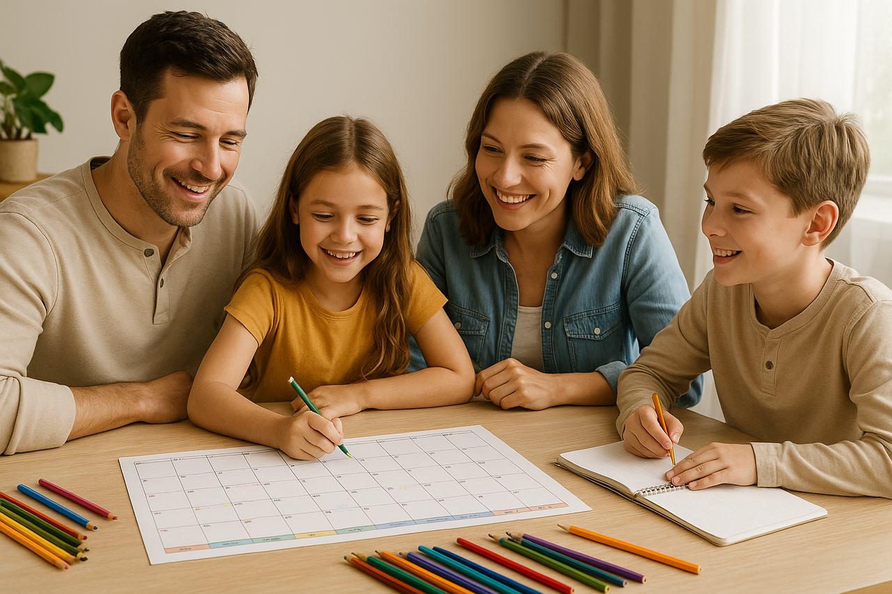 Zpátky do rytmu: Rodinné rituály, které zklidní konec léta