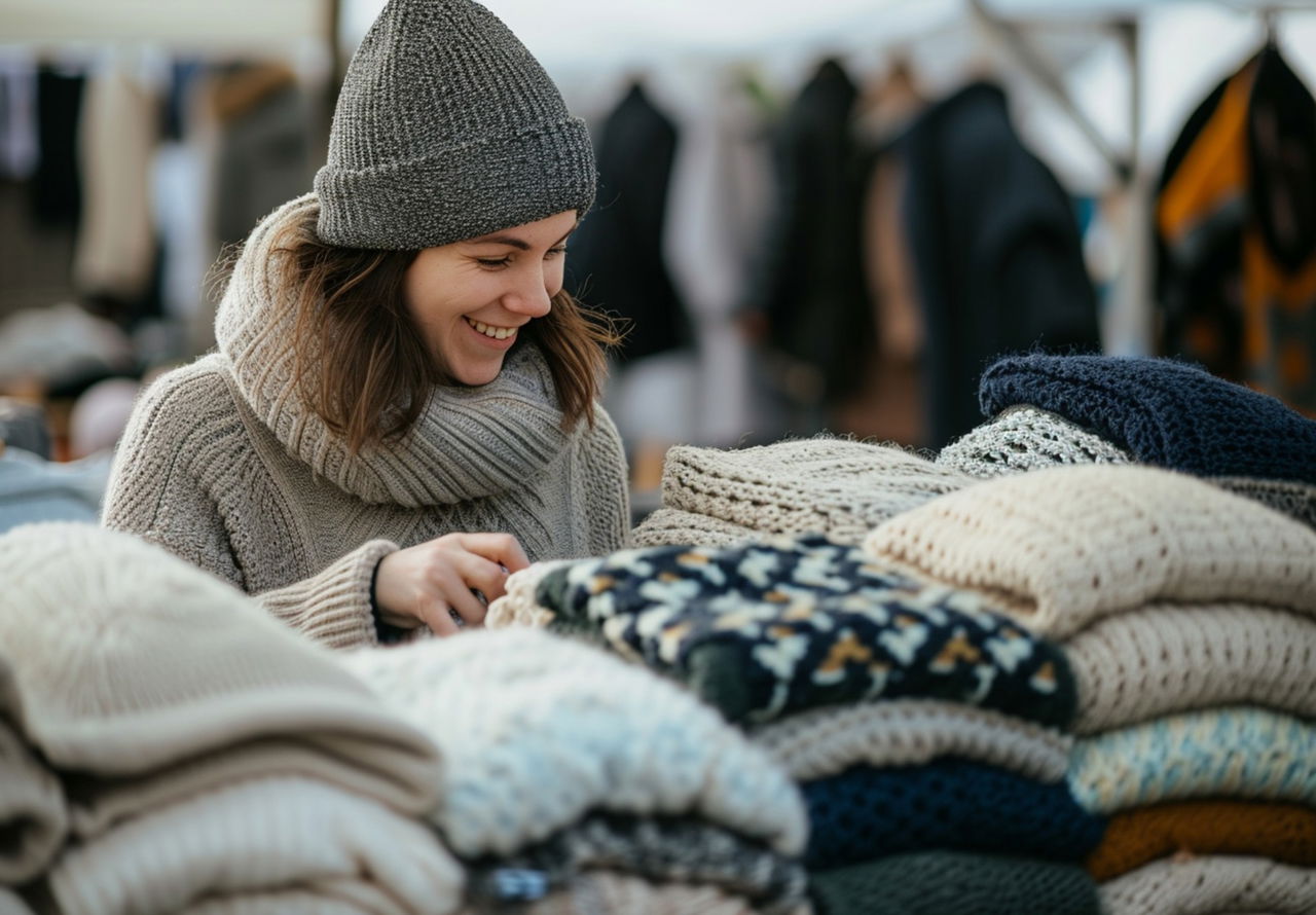Svetry ze second handu: Jak vybrat kvalitní, které vám budou sloužit ještě dlouhé roky?