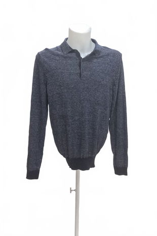 Pánský svetr Hugo Boss, barva modrá, velikost XL