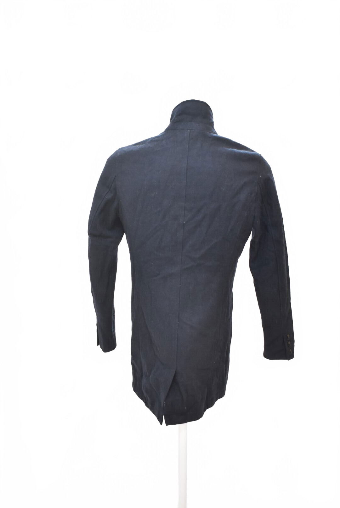 Pánský kabát Pull&Bear, barva modrá, velikost S