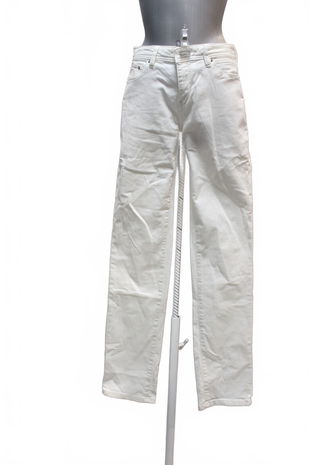 Dámske nohavice Esprit, farba biela, veľkosť S