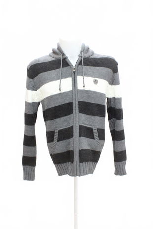 Pánsky sveter Genesis, farba pruhovaná, veľkosť M